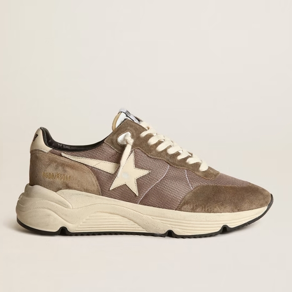 New Golden Goose Men's Lace Up Running Sneakers - Picture 5 of 14